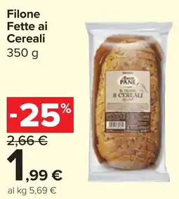 Carrefour Market Filone Fette ai Cereali offerta