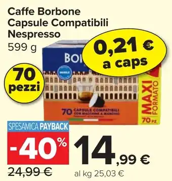 Caffe Borbone Capsule Compatibili Nespresso