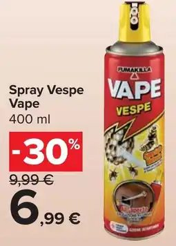 Carrefour Market Spray Vespe Vape offerta