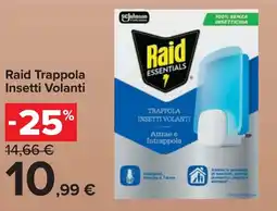 Carrefour Market Raid Trappola Insetti Volanti offerta