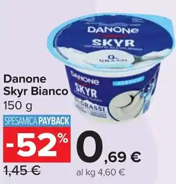 Carrefour Market Danone Skyr Bianco offerta