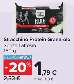 Carrefour Market Stracchino Protein Granarolo offerta