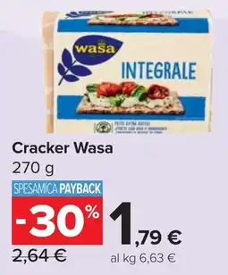 Carrefour Market Cracker Wasa offerta