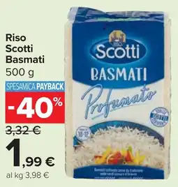 Carrefour Market Riso Scotti Basmati offerta
