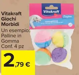 Carrefour Market Vitakraft Giochi Morbidi offerta