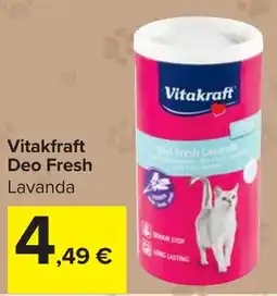 Carrefour Market Vitakfraft Deo Fresh Lavanda offerta