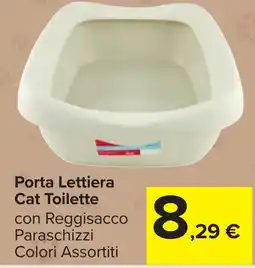 Carrefour Market Porta Lettiera Cat Toilette offerta