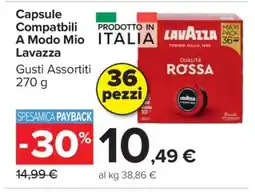 Carrefour Capsule Compatibili A Modo Mio Lavazza offerta