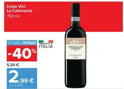Carrefour Linea Vini La Calenzana offerta
