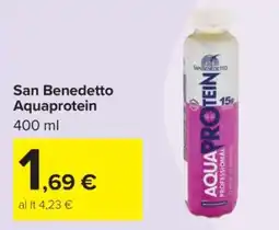 Carrefour San Benedetto Aquaprotein offerta