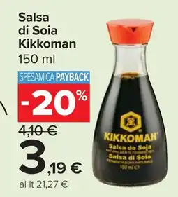 Carrefour Market Salsa di Soia Kikkoman offerta