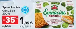 Carrefour Market Spinacine Aia offerta