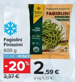 Carrefour Market Fagiolini Finissimi offerta