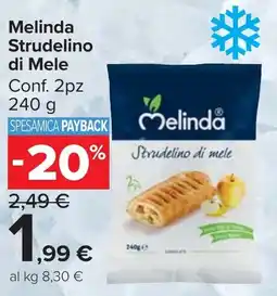 Carrefour Market Melinda Strudelino di Mele offerta