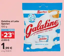 Carrefour Market Galatine al Latte Sperlari offerta