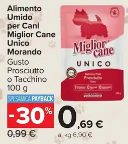 Carrefour Market Alimento Umido per Cani Miglior Cane Unico Morando offerta