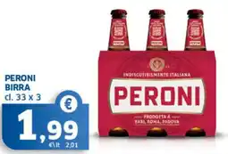 Sigma Peroni birra offerta