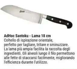 Trony AdHoc Santoku - Lama 18 cm offerta