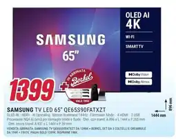 Trony SAMSUNG TV LED 65" QE65S90FATXZT offerta