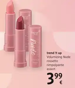 dm drogerie markt trend !t up Volumizing Nude rossetto rimpolpante offerta