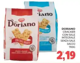 Eté Doriano cracker con sale integrale senza sale sacco offerta