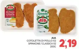 Eté Aia cotoletta di pollo x2 spinacine/classica x2 offerta