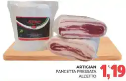 Eté Artigian pancetta pressata offerta