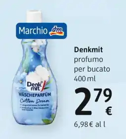 dm drogerie markt Denkmit profumo per bucato offerta