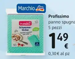 dm drogerie markt Profissimo panno spugna offerta