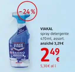 dm drogerie markt VIAKAL spray detergente offerta