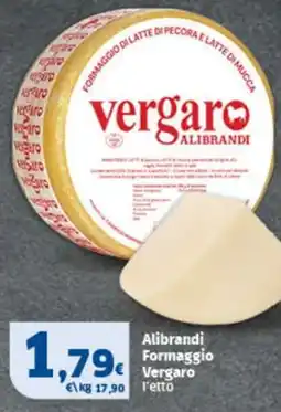 Sigma Alibrandi Formaggio Vergaro offerta