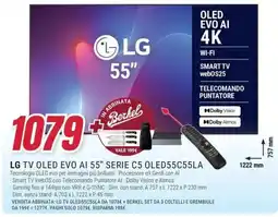 Trony LG TV OLED EVO AI 55" SERIE C5 OLED55C55LA offerta