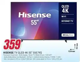 Trony HISENSE TV QLED 4K 55" 55E79Q offerta