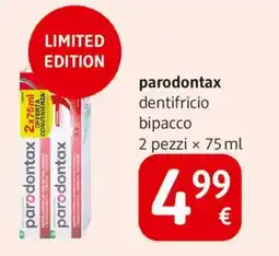 dm drogerie markt parodontax dentifricio bipacco offerta