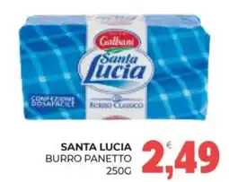 Eté Santa lucia burro panetto offerta