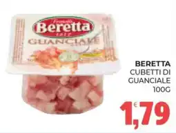 Eté Beretta cubetti di guanciale offerta