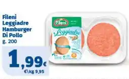 Sigma Fileni Leggiadre Hamburger Di Pollo offerta