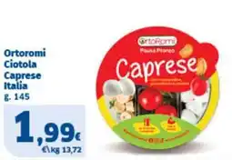 Sigma Ortoromi Ciotola Caprese Italia offerta