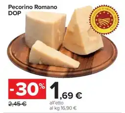 Carrefour Pecorino Romano DOP offerta