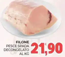 Eté Filone pesce spada decongelato offerta