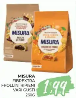 Eté Misura fibrextra frollini ripieni offerta