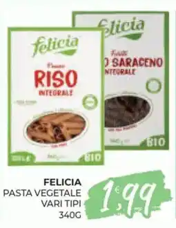 Eté Felicia pasta vegetale offerta