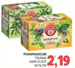 Eté Pompadour tisana offerta