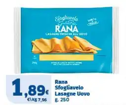 Sigma Rana Sfogliavelo Lasagne Uovo offerta