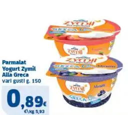 Sigma Parmalat Yogurt Zymil Alla Greca offerta