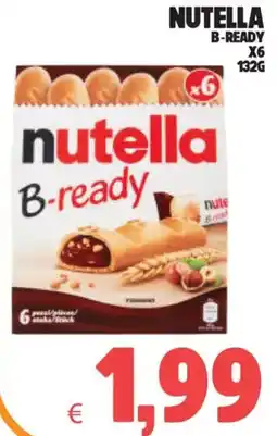 Eté Nutella b-ready offerta