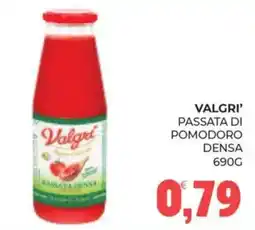Eté Valgri' passata di pomodoro densa offerta