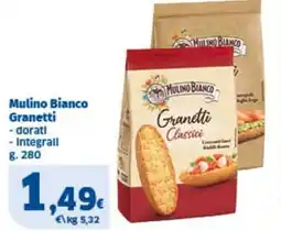 Sigma Mulino Bianco Granetti dorati, Integrall offerta