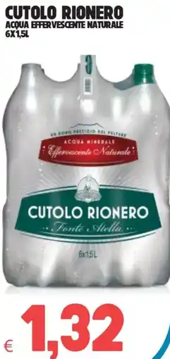 Eté Cutolo rionero acqua effervescente naturale offerta