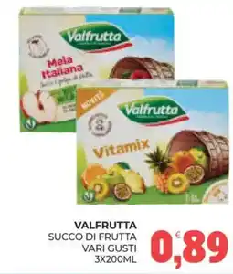 Eté Valfrutta succo di frutta offerta